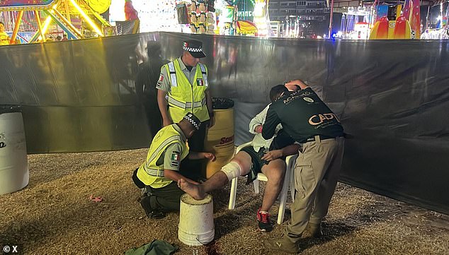 1735075114 541 Horror as amusement park ride collapses at Christmas fair