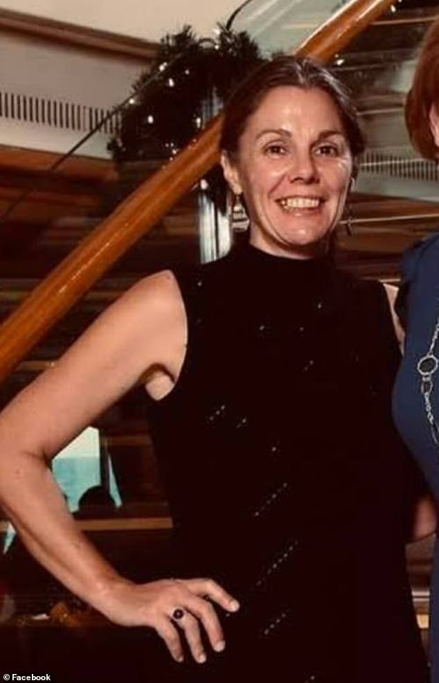 McElmurray, 48, was named by devastated family members who are still trying to come to terms with her death. It remains unclear what exactly caused her to fall off the Sky Princess ship