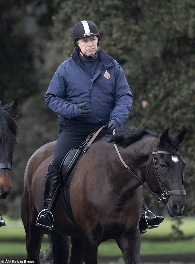 It's believed Prince Andrew is so fed up with his fall from grace that he 'refuses to walk with the late Queen's corgis'