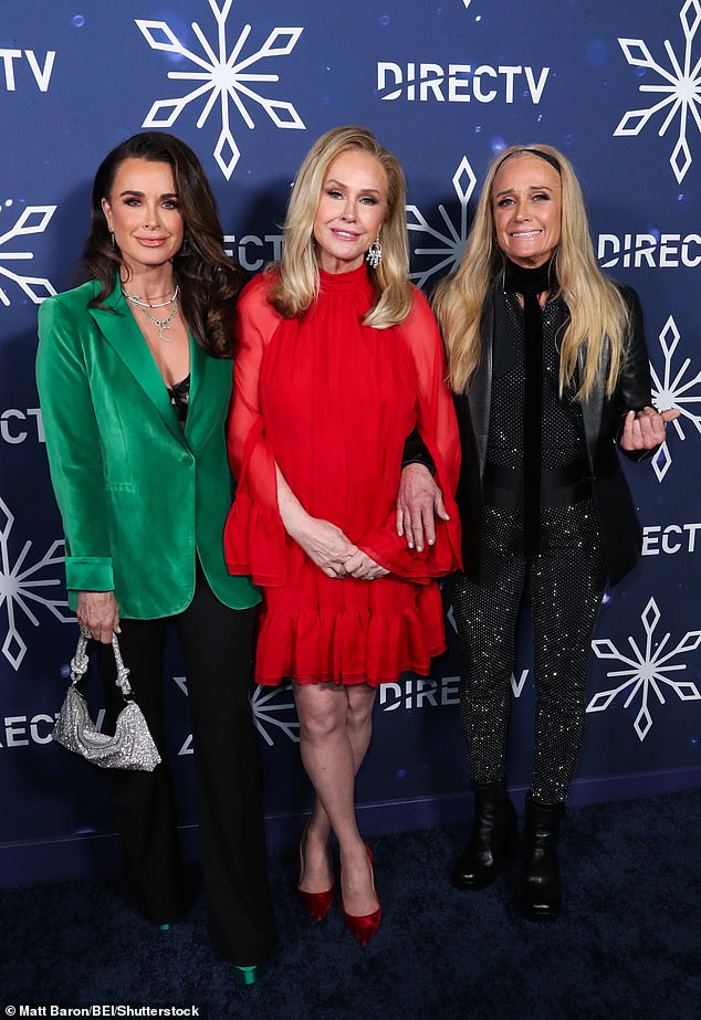 This comes just months after Richards was placed in a psychiatric prison after local authorities were called following an incident at the Hilton Hotel in Los Angeles. Her half-sister Kathy Hilton shared a message of support after the incident; pictured in November 2023 in Los Angeles