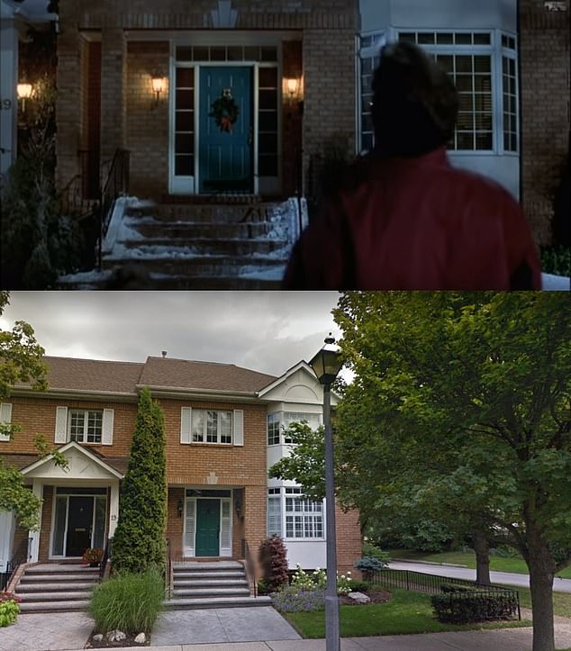 The Ontario mansion from the 1994 film The Santa Clause is worth about $3.4 million