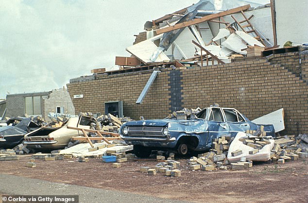 Cyclone Tracy tore through Darwin on Christmas Eve and during the early morning hours of Christmas Day in 1974