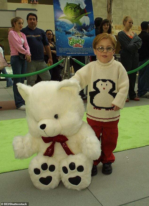 Josh Ryan Evans at the How The Grinch Stole Christmas DVD Launch Party on November 20, 2001 - less than a year before his death