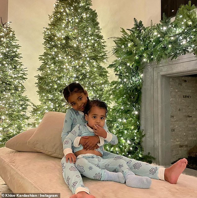 This year, Khloé and her children – True, six, and Tatum, two, whom she shares with ex Tristan Thompson – are sidelined by an illness