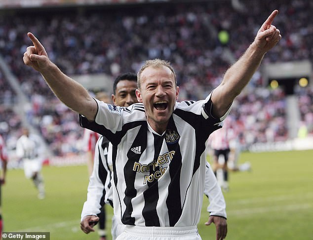 Alan Shearer became a face synonymous with scoring against Newcastle's arch-rivals