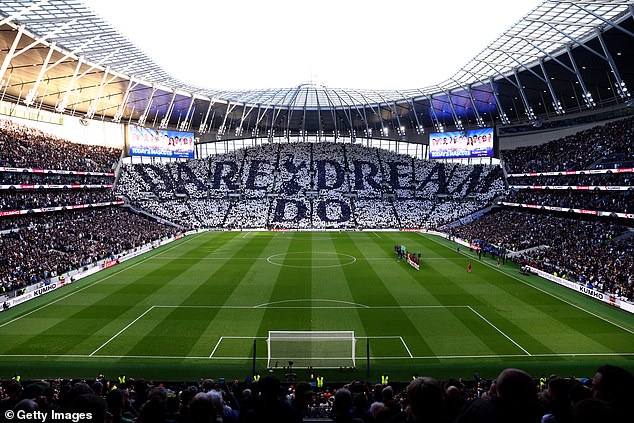 At the Tottenham Hotspur Stadium, Spurs have overtaken Arsenal in catering and hospitality