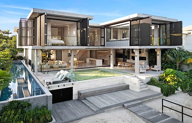 This four-bedroom, four-bathroom home in Noosa Heads also sold for $30 million