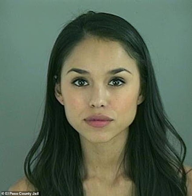 Beauty queen Lorena Tavera, 34, was arrested in Texas in 2008 on suspicion of shoplifting and people around the world couldn't help but notice her stunning looks