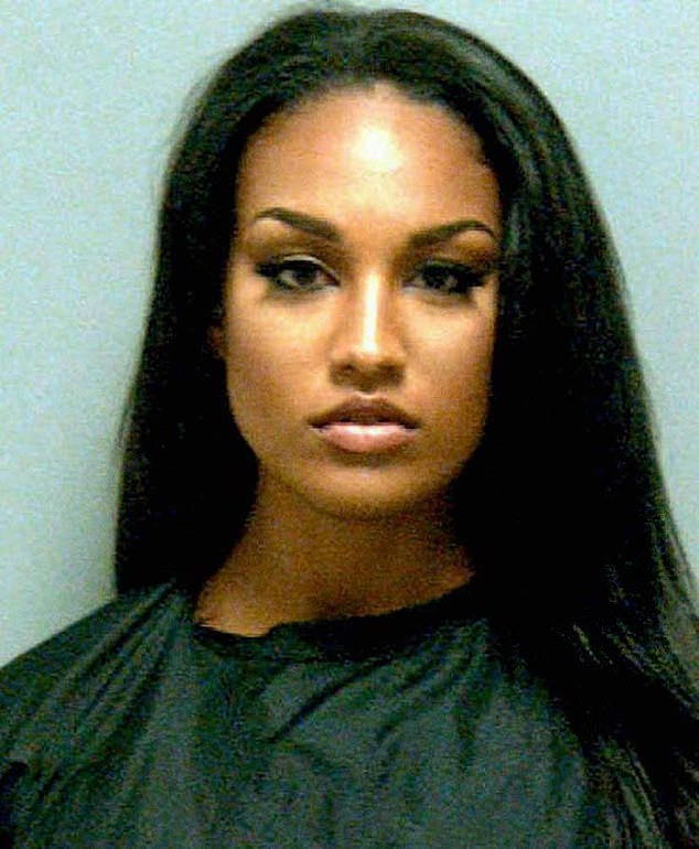 Angela Coates was arrested for disorderly conduct in Dekalb County, Georgia in 2014 and turned heads with her good looks