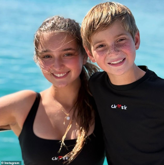 Ivanka also posted a few photos of her kids showing they were having the time of their lives as they couldn't hide their big smiles and sun-kissed cheeks