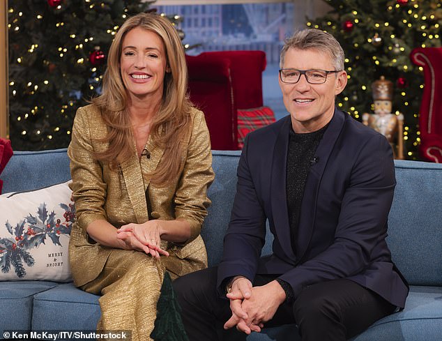 It comes after Ben and his This Morning co-host Cat Deeley's jobs on the ITV show were secured after the show's editor Martin Frizell announced he would be stepping down (Cat and Ben pictured on Christmas Day show)