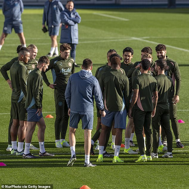 It is not unusual for stars to be brought to training on Christmas Day in the afternoon