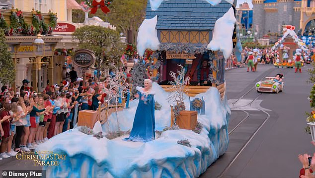 Of course, the parade also included Disney favorites such as Mickey and Minnie Mouse, Buzz Lightyear from Toy Story and the Disney Princesses.