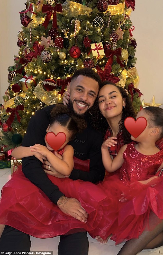 The singer wished her 10 million Instagram followers a Merry Christmas as the family posed for the heartbreaking photos