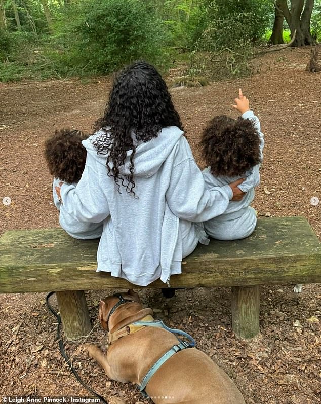 The My Love hitmaker and her husband welcomed the twins just five days before her bandmate Perrie Edwards gave birth to her son Axel in August 2021