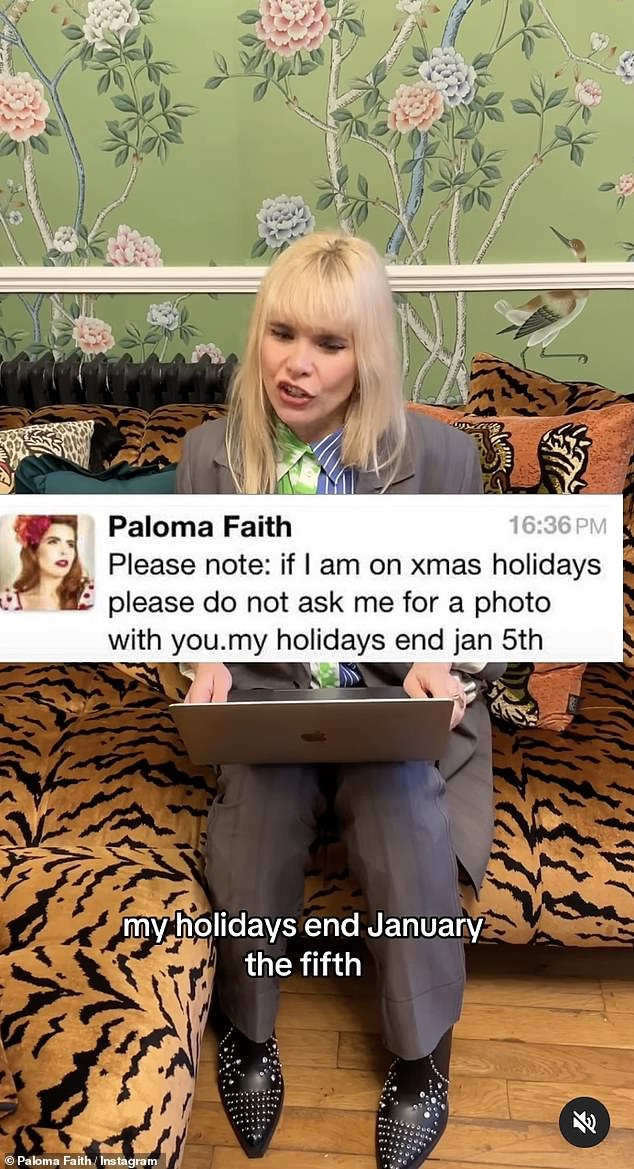 Paloma Faith Breaks Silence On Her Viral 'Christmas Holidays' Tweet 15 ...