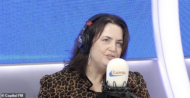 Ruth (pictured) and the TV favorite joined presenters Jordan North, Chris Stark and Sian Welby on the Capital FM Breakfast Show for an insightful chat ahead of the special launch