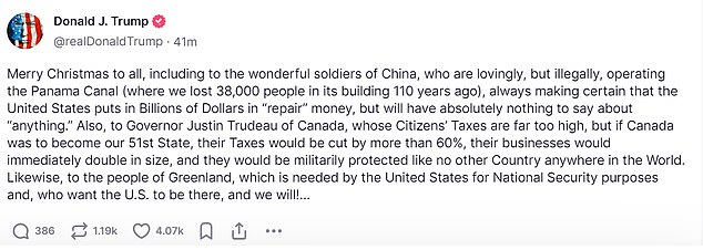 1735162173 726 Donald Trump makes astonishing offer to people of Canada in