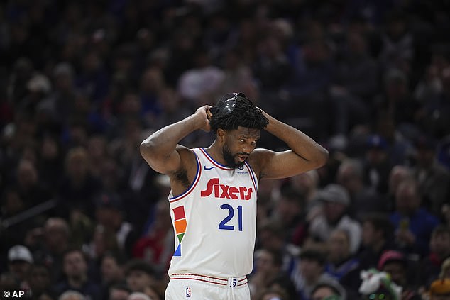 Embiid will only play his ninth game of the 2024-25 season due to injuries