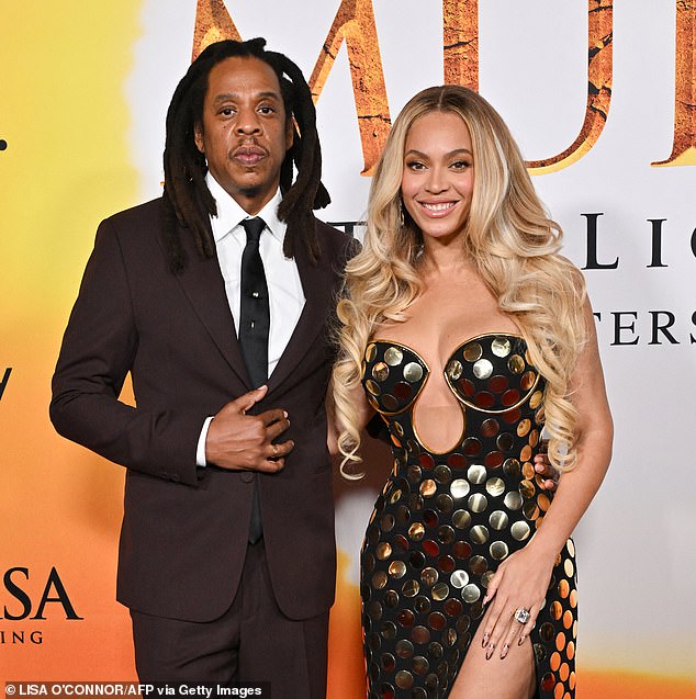 The married couple of 16 years - worth a combined $3 billion - first met in 1998, and they are also proud parents of seven-year-old fraternal twins, son Sir Carter and daughter Rumi Carter.