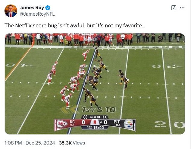 1735188634 508 NFL fans slam key part of Netflixs Christmas Day broadcast