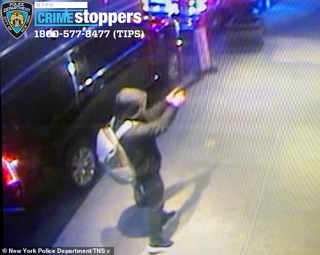 On December 4, the shooter was captured on surveillance video shooting Thompson in broad daylight in the middle of Midtown Manhattan