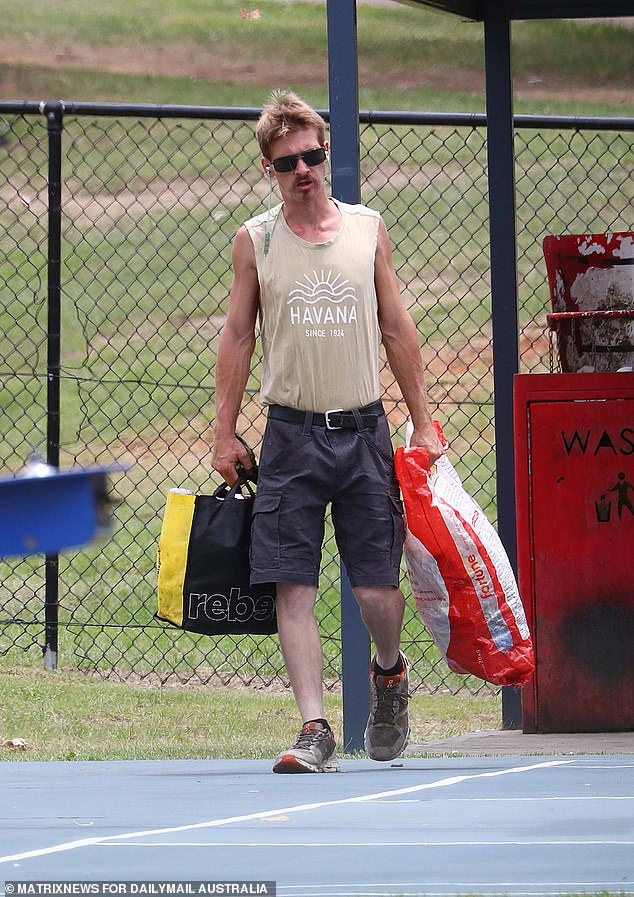 Hayden now spends his days scouring neighborhood trash cans for empty bottles and cans that he then exchanges for a 10-cent refund