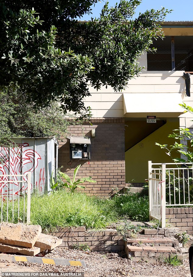 The Burnses lived in this Claymore mansion for 25 years and recently relocated. The building, seen here, was destroyed shortly after their eviction and has now been condemned