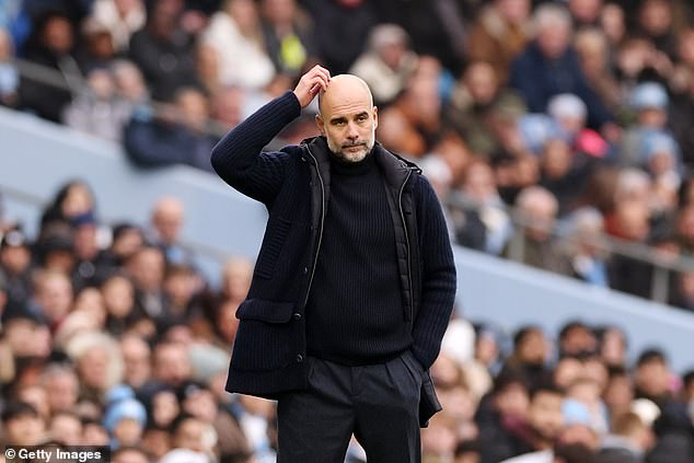 Pep Guardiola's side have now won just one of their last thirteen games in all competitions