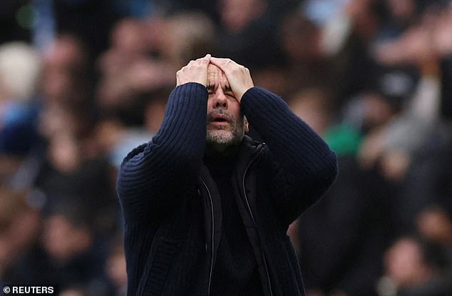 Pep Guardiola's men continued their miserable form while being pinned down by Everton