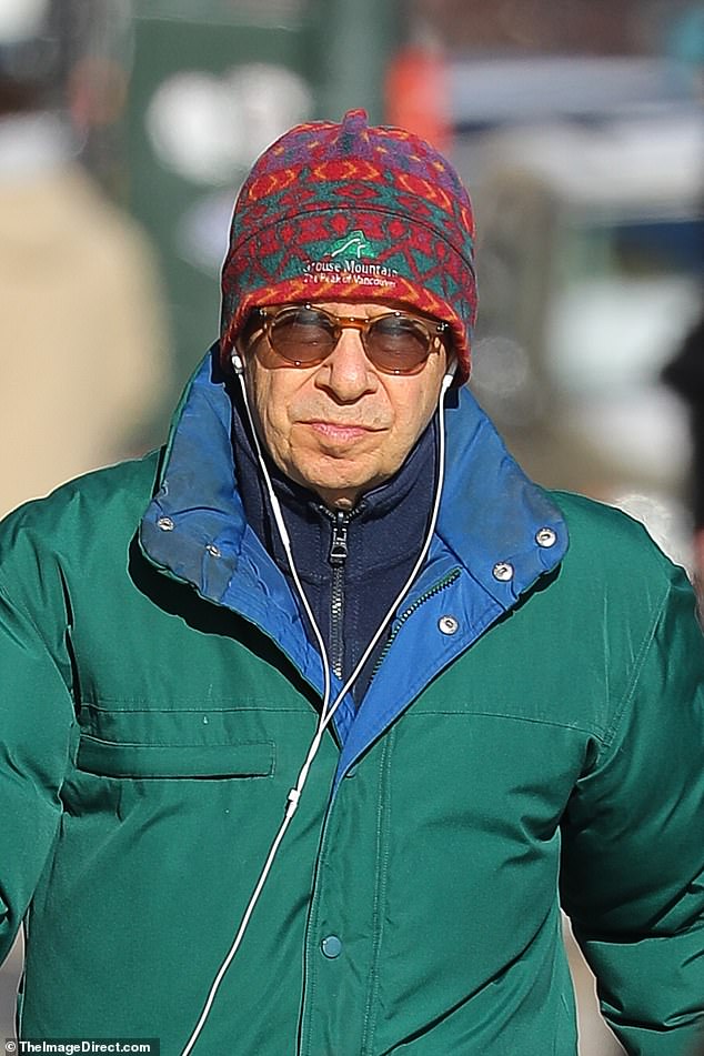 It's Rick Moranis! The reclusive actor was seen dressed perfectly for a chilly day in the Big Apple