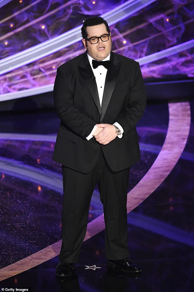 Frozen's Josh Gad (pictured at the Oscars in February 2020) will star as Moranis' son Nick in the reboot