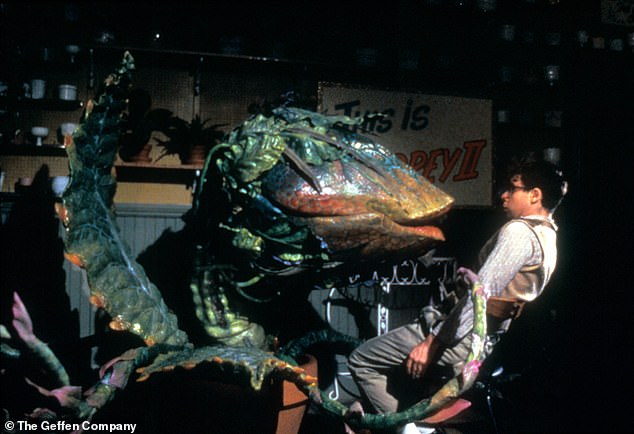 Cult classic: He also starred in the Frank Oz-directed science fiction film LIttle Shop Of Horrors in 1986