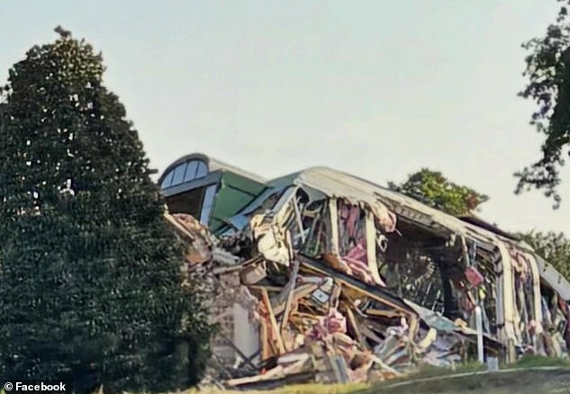 Preservation Park Cities — a nonprofit organization in Highland Park — shared devastating images of the mansion that now lies in a pile of rubble after Beal tore it down