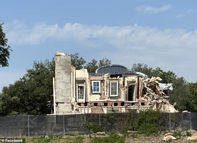 In addition to making the dramatic decision to demolish the mansion, Beal is now attempting to rebuild it as his own, featuring a domed roof structure, also known as a cupola.