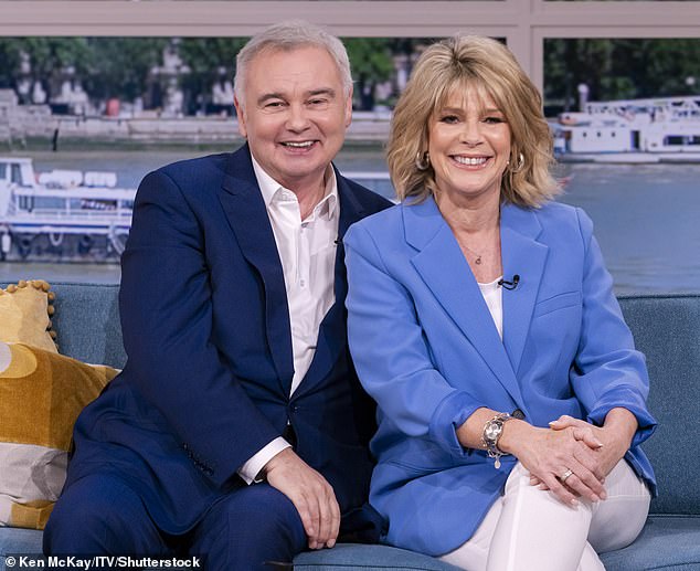 This was Ruth's first Christmas without Eamonn after they announced their separation in September after 14 years of marriage