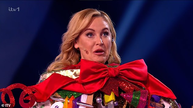 Elsewhere on The Masked Singer, Josie Gibson admitted she was completely 'out of her comfort zone' as she became the first celebrity as Cracker to be unmasked on the hit ITV show