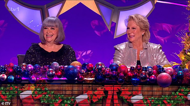 For the special, Jennifer Saunders, 66, and Dawn French, 67, joined the celebrity panel