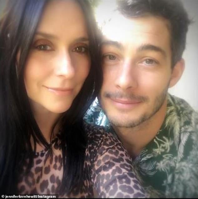 Hewitt shares her three children with husband of 11 years, Brian Hallisay