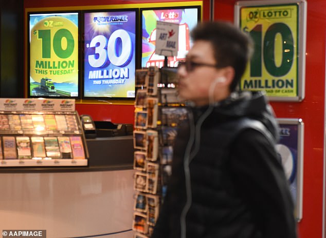 Several residents in western Sydney who also took home an eye-watering amount of prize money from winning lottery tickets sold this year (stock image)