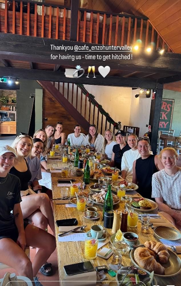 1735294845 434 Matildas stars including Sam Kerr and her pregnant fiancee Kristie