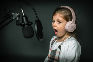 Child singing