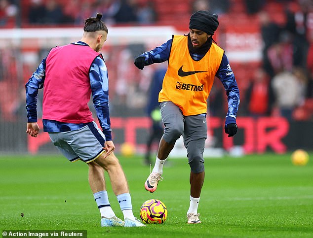 Radu Dragusin (left) is struggling to be fit for the game against Wolves, while Djed Spence (right) is suspended