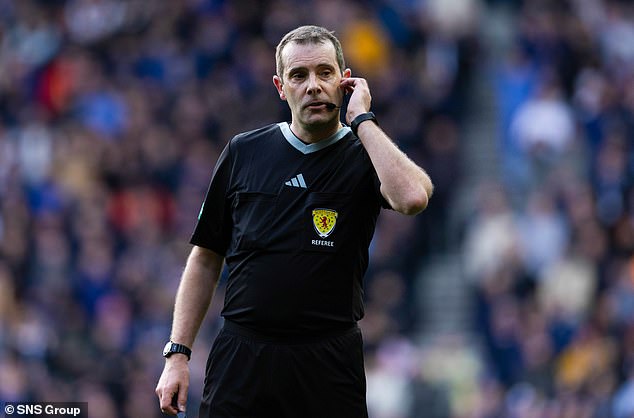 Alan Muir made a significant error in the Motherwell-Celtic game but took control of VAR for the final