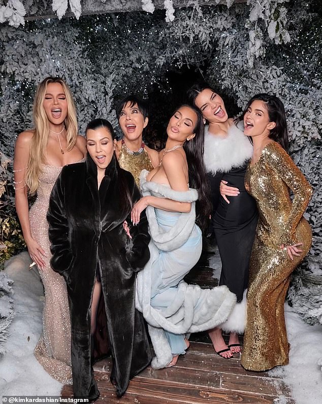 The Kardashian-Jenner family is known for throwing an epic, luxurious Christmas Eve party every year with often a star-studded guest list; seen in December 2023