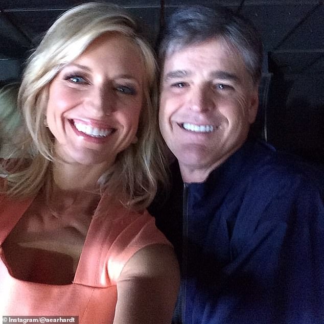 Earhardt and Hannity are officially engaged after Hannity popped the question over Christmas earlier this week