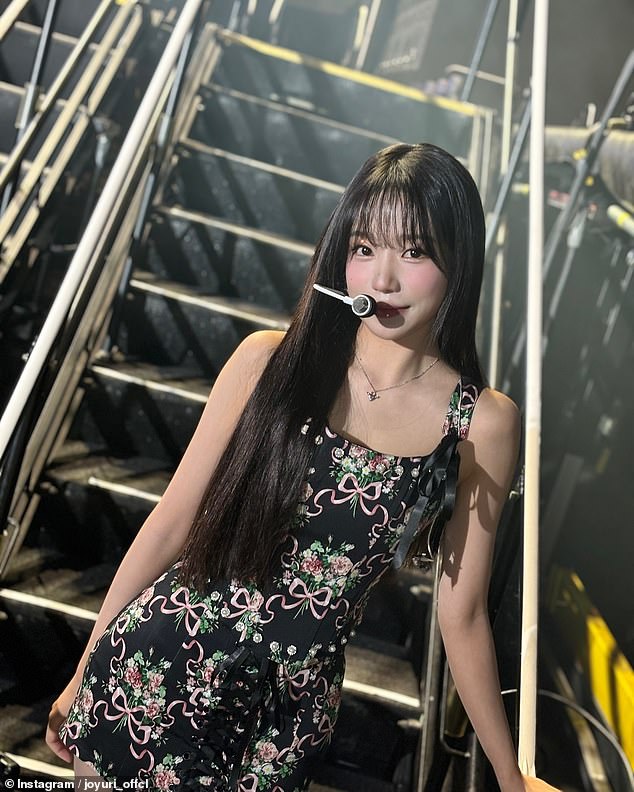 The 23-year-old launched a solo music career after her time with IZ*ONE came to an end