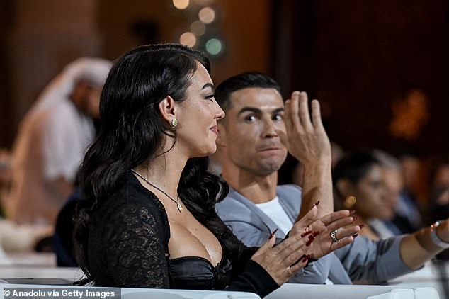 The beautiful couple attended the 2024 Globe Soccer Awards in Dubai together, where they celebrated a big night for the Al-Nassr striker who walked away as a two-time winner.