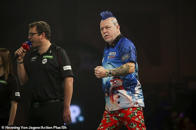 The defending champions will face two-time champion Peter Wright in the last 16