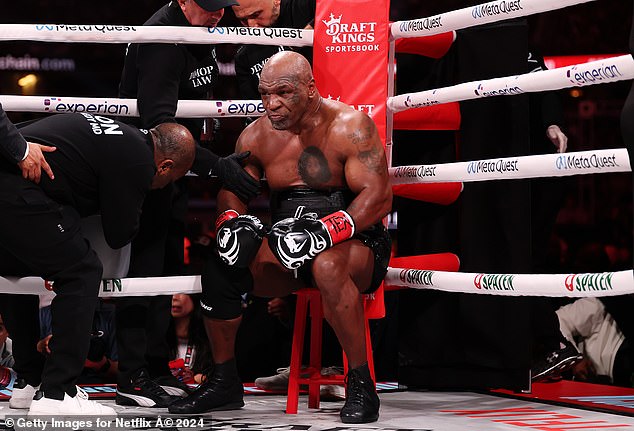 The former world heavyweight champion managed to overcome his fear of taking part in the controversial fight